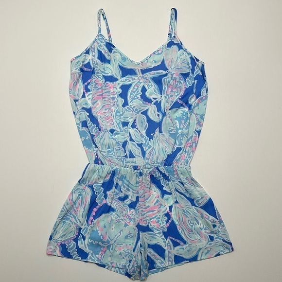 Lilly Pulitzer Beach Romper - Picture 1 of 8